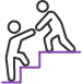 icono lineal terapia talleres y formación
